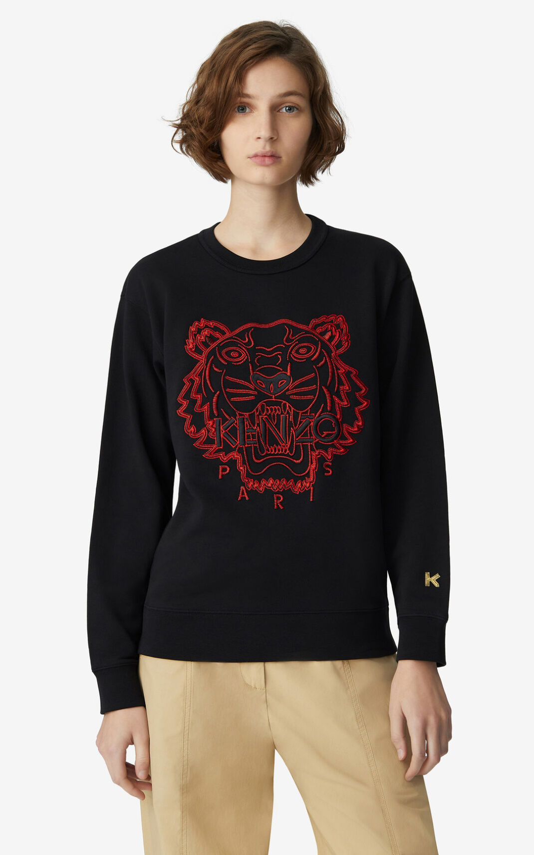 Kenzo Tiger Sweatshirt Dam | 38479-YDOX